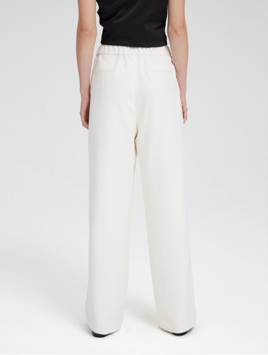 High-rise Wide-leg Trousers