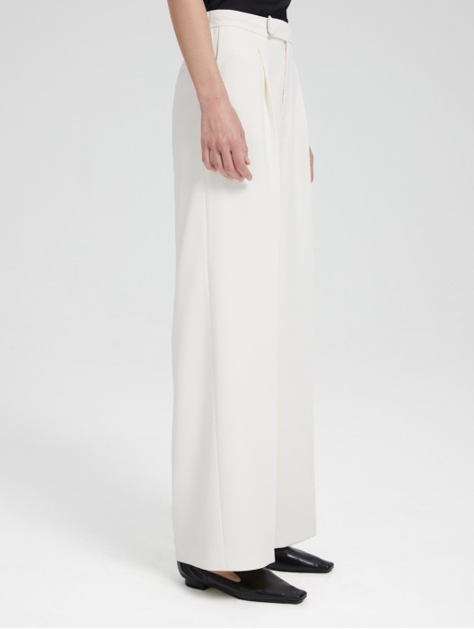 High-rise Wide-leg Trousers