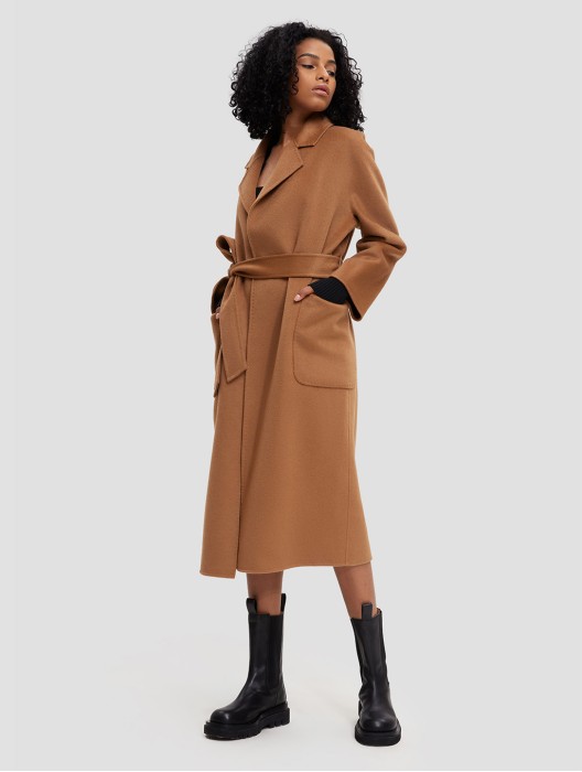 Belted Wool Coat